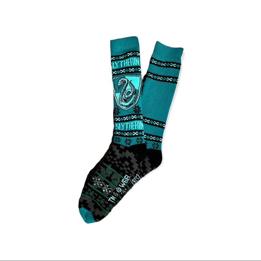 Slytherin Knee High Winter Socks
